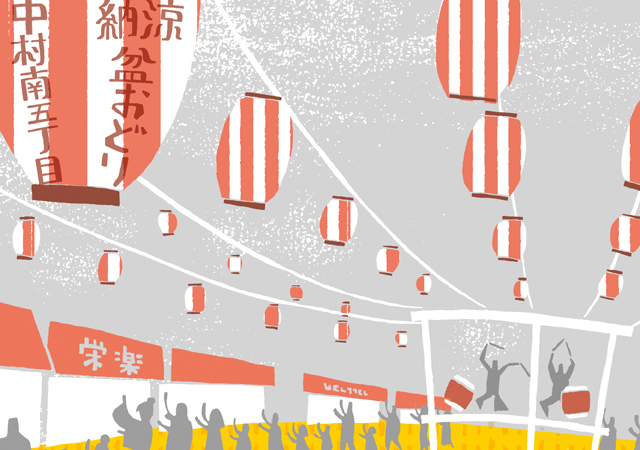 昭和的お祭り万歳 土浦市 各町内の夏祭り 日本一の湖のほとりにある街の話